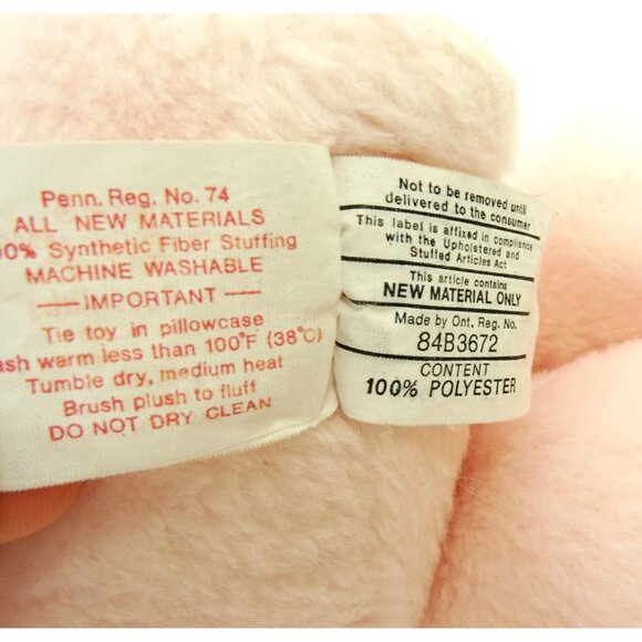 Vintage Care Bear Cub Cheer Bear Pink Rainbow Kenner 1986 - Picture 7 of 11